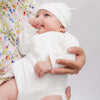 [mm-color:Blanco Nube] Set Bienvenido a Casa en color Amarillo Bebé - set de regalo para bebe