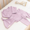 [mm-color:Lavanda] Set Bienvenido a Casa en color Amarillo Bebé - set de regalo para bebe