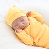 [mm-color:Amarillo Bebé] Set Bienvenido a Casa en color Amarillo Bebé - set de regalo para bebe