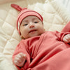 [mm-color:Rojo Arcilla] Set Bienvenido a Casa en color Amarillo Bebé - set de regalo para bebe