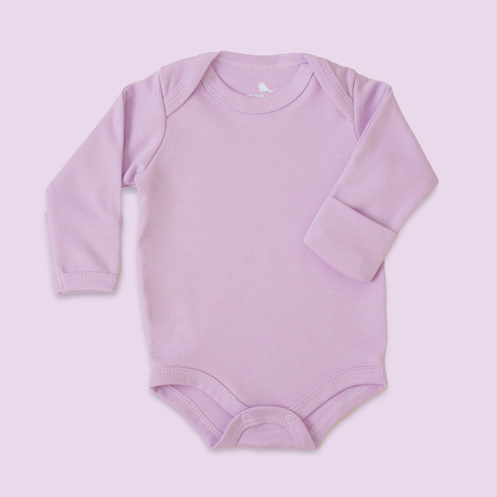 Pañalero Manga Larga - body para bebe de algodon pima Mae & Mini