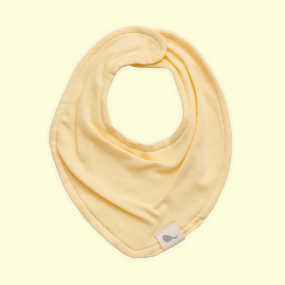 Baberito Amarillo Bebe - babero para bebe Mae & Mini