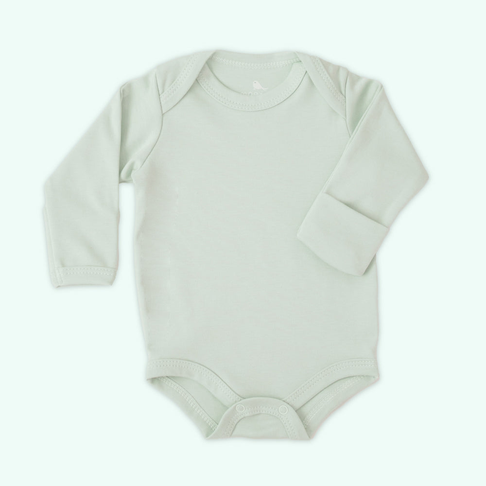 Pañalero Manga Larga - body para bebe de algodon pima Mae & Mini