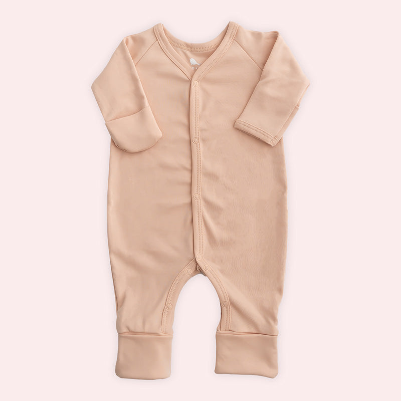 Mameluco Rosa Bebe - mameluco para recien nacido Mae & Mini