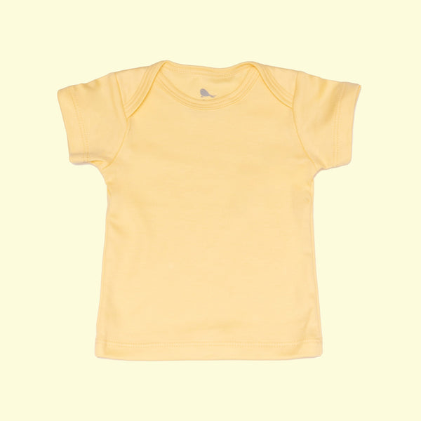 Playerita Manga Corta color Amarillo Bebé - Mae & Mini